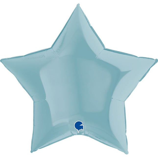 ABC36 Uni Stern 91 cm ø | Blau Pastell