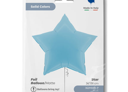 ABC36 Uni Stern 91 cm ø | Blau Matt