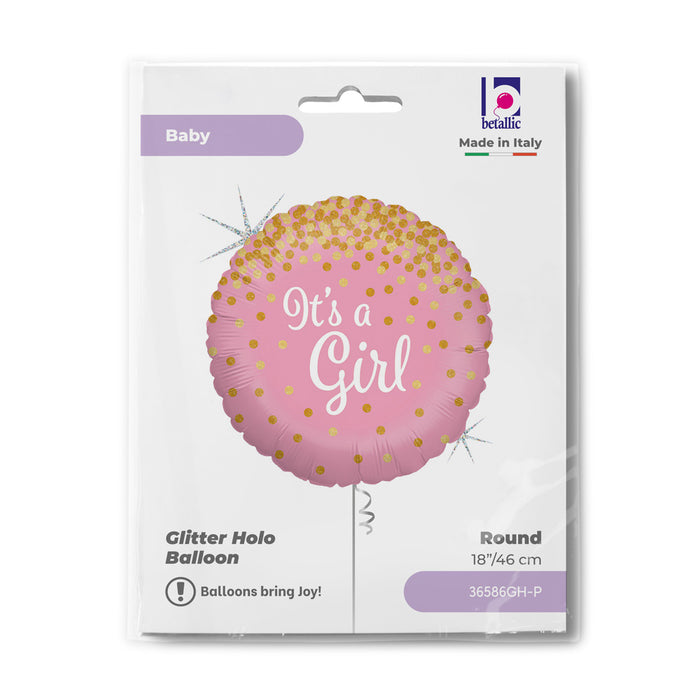 ABC18 Its a Girl Glitter 46 cm