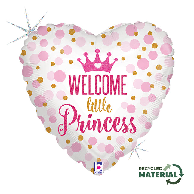 ABC18 Welcome little Princess Herz Holo 46 cm