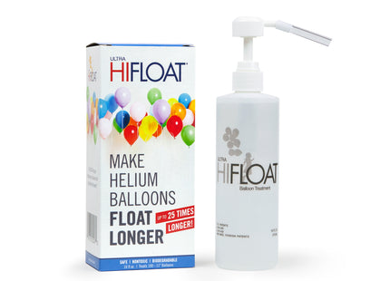 HI-FLOAT Ultra 16oz | 473ml inkl. Pumpe für ca. 100 Ballons