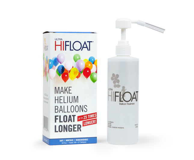 HI-FLOAT Ultra 16oz | 473ml inkl. Pumpe für ca. 100 Ballons