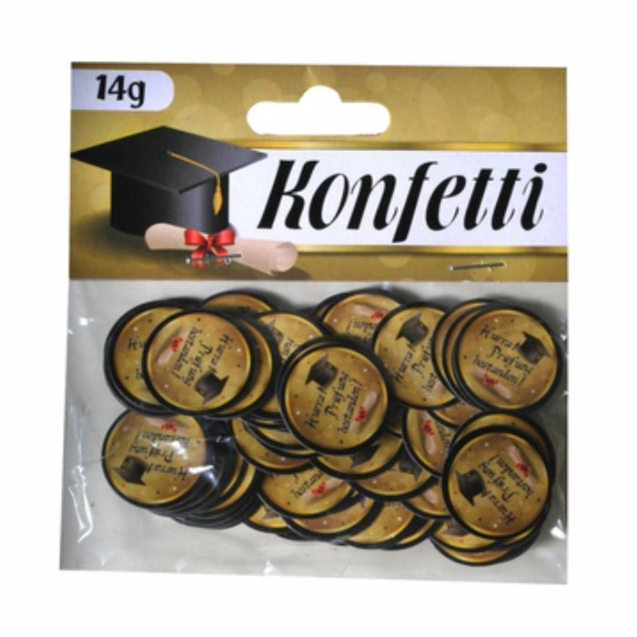 Konfetti Pappe 14g Prüfung bestanden
