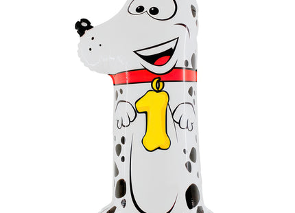Riesenzahl Folienballon Animaloon 40"/102cm | #1 Hund