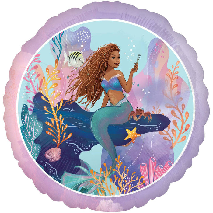 18"/Ø45cm Folienballon "Little Mermaid"