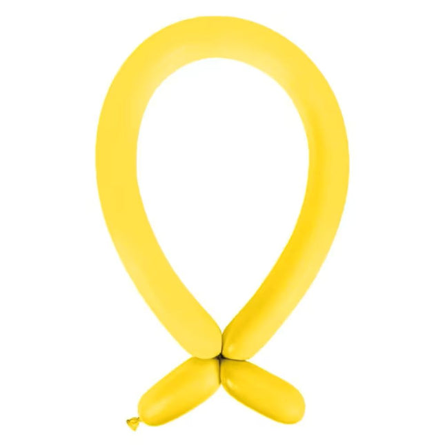 Modelling Ballons 260Q 100St. | Yellow Sunshine