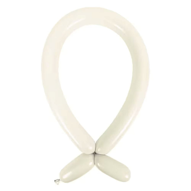 Modelling Ballons 260Q 100St. | Frosty White
