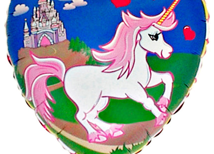 Folienballon Lose - Einhorn 46 cm