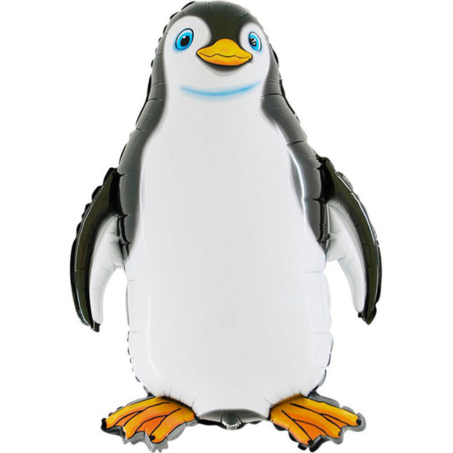 Folienballon Lose - Pinguin Schwarz | HFE 26"