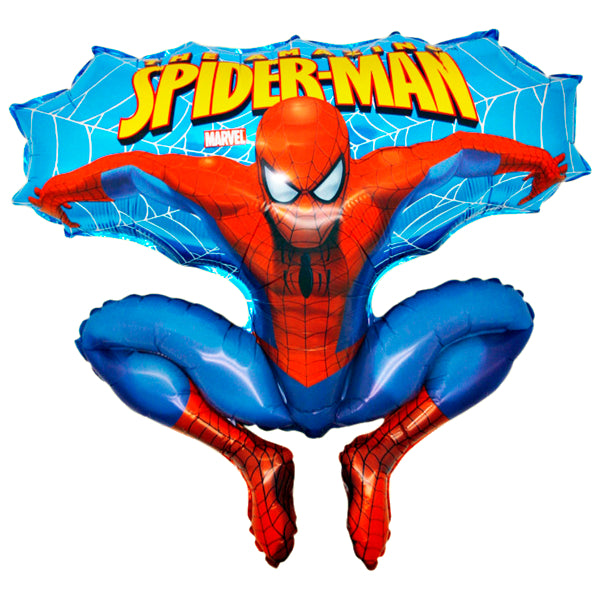 Folienballon Lose - Spiderman Blau | HFE