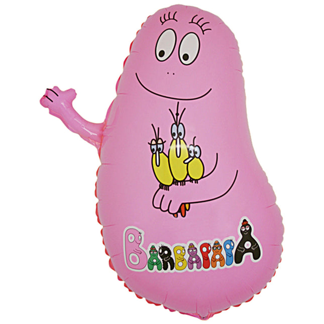Folienballon Lose - Barbapapa mit Vögelchen II (Non-Metallic) -HFE