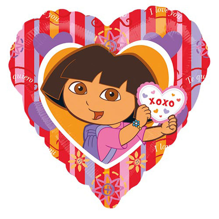 Folienballon Lose Dora Herz U