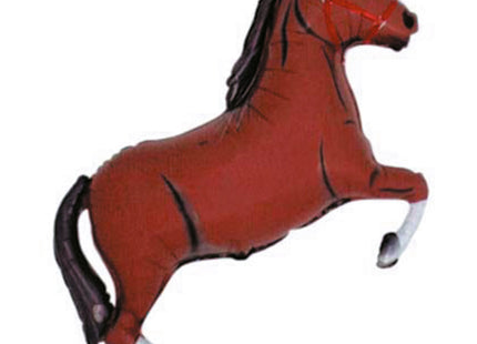 14" Miniloon "Pferd Dunkelbraun" (unverpackt)