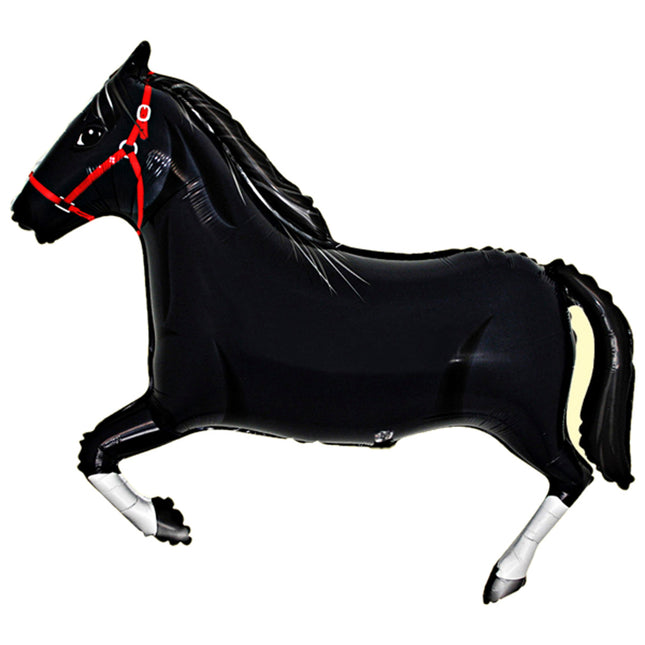 14" Miniloon "Pferd Schwarz" (unverpackt)