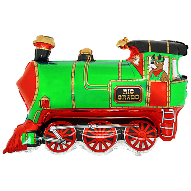 14" Miniloon "Lokomotive Grün" (unverpackt)