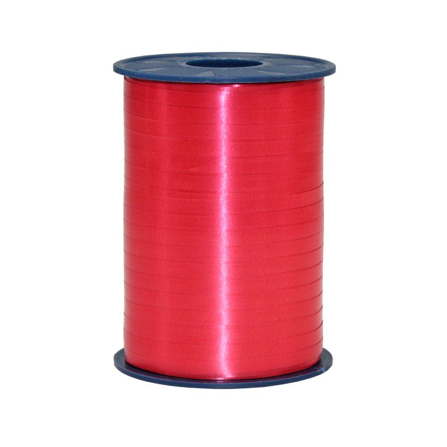 Geschenkband Polyband 5mm/500m Rot #20