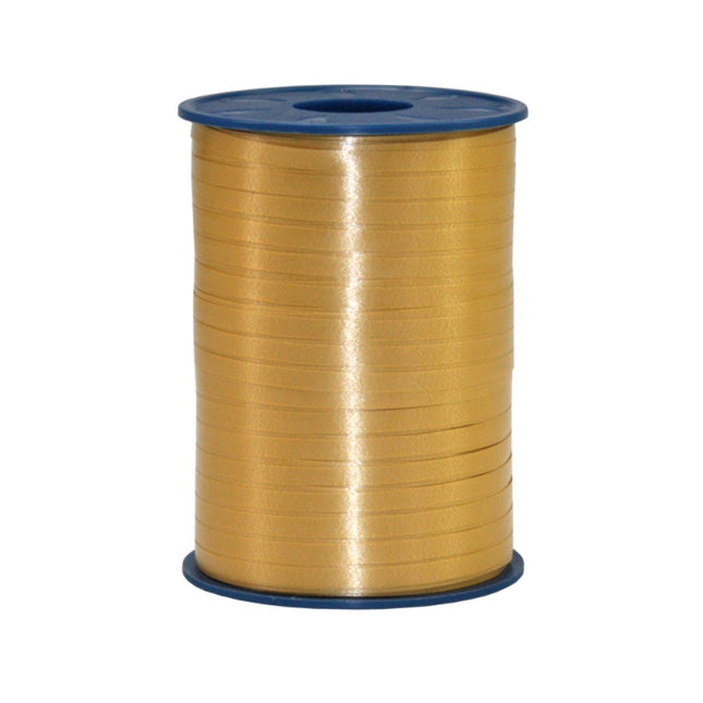Geschenkband Polyband 5mm/500m Gold Matt #15