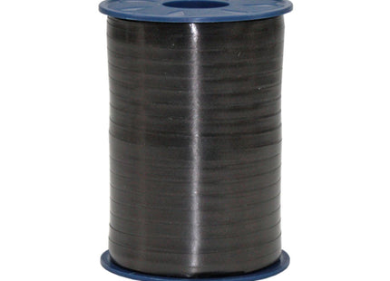 Geschenkband Polyband 5mm/500m Schwarz #90