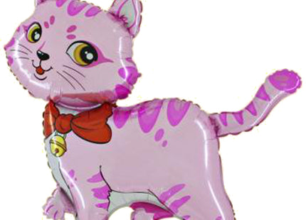 34" Shape Folienballon Lose - Katze Pink II