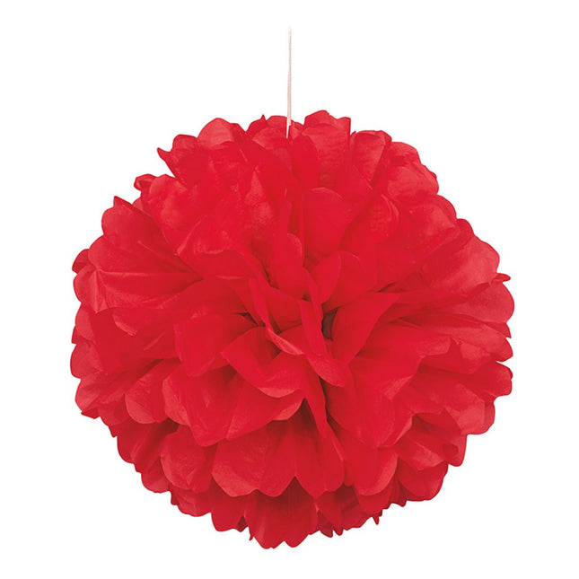 Wabenball Fluffy 40cm/1St. Rot
