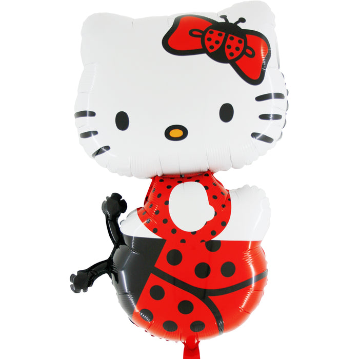 Folienballon Lose "Hello Kitty Marienkäfer" | HF2 (Non-Metallic)