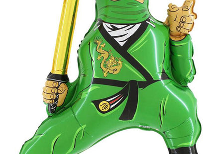 35" Shape Folienballon Lose - Ninja Grün | HFE