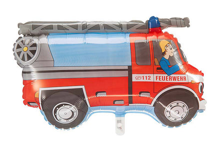 Shape Folienballon Lose - Feuerwehrauto FM II (Non-Metallic) | HF2