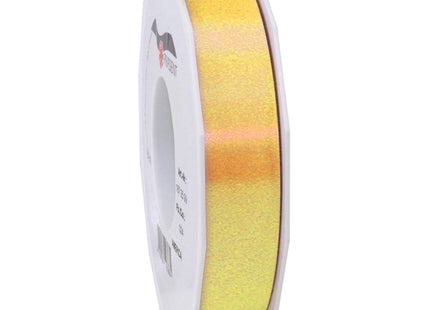 Geschenkband Polyband 25mm/91m Gelb