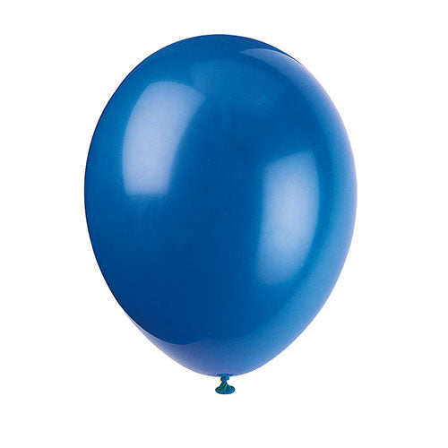 Latexballon Ø30cm Uni ca.30cmØ/10St. Dunkelblau