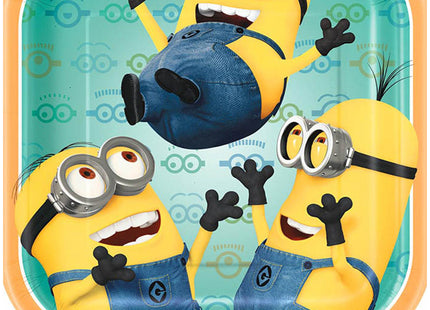 "Minions" 8 Pappteller Ø 18 cm 93457 | Kinder Geburtstag Partydekoration