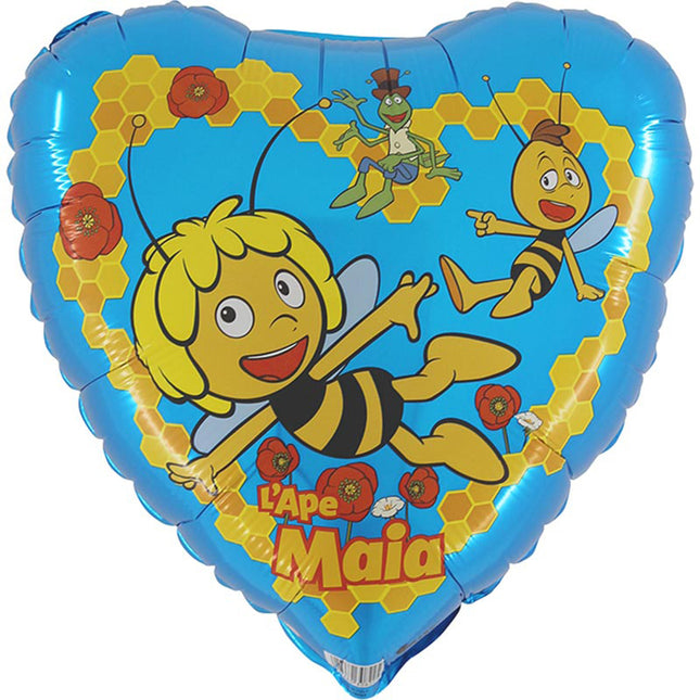 18" Folienballon Lose - Biene Maja&Friends Blau | HF18