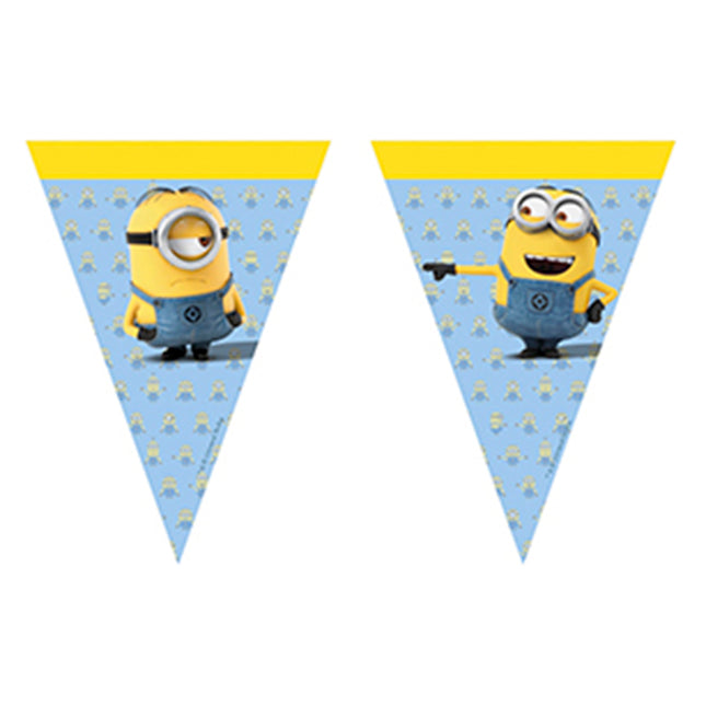 Wimpelkette PVC MINIONS 6m