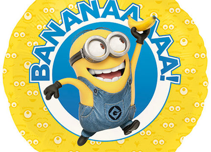 Folienballon Lose - Minion BANANAAA 18" - HF18