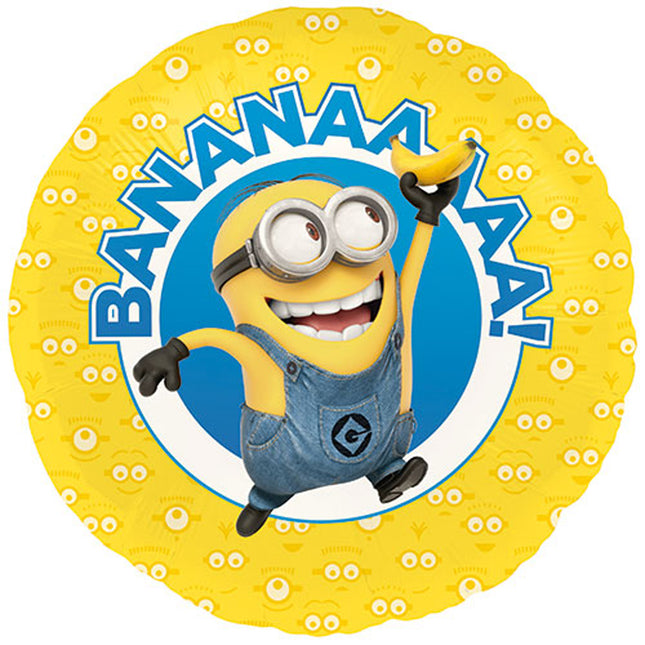 Folienballon Lose - Minion BANANAAA 18" - HF18