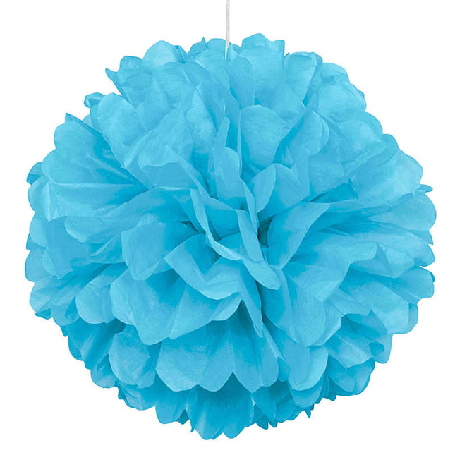 Wabenball Fluffy 40cm/1St. Hellblau