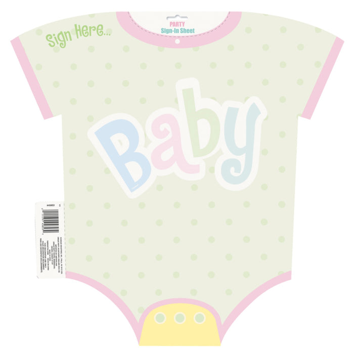CutOut Baby Shower