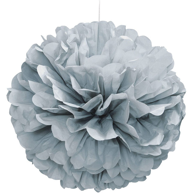 Wabenball Fluffy 40cm/1St. Silber