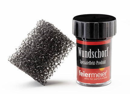 Kunstblut Set - Wundschorf Blut 15ml + Schwamm