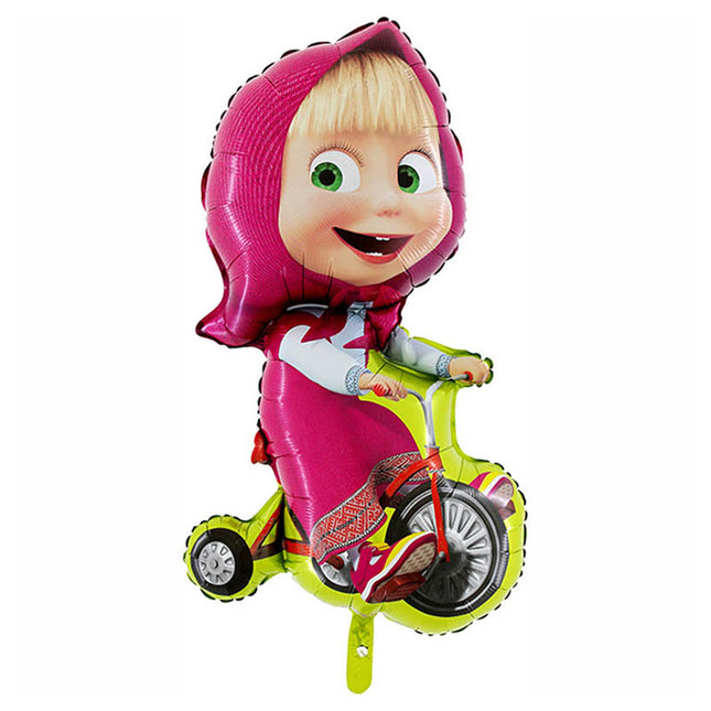 Folienballon Lose - Masha on Bike II (#) - HF2 31"