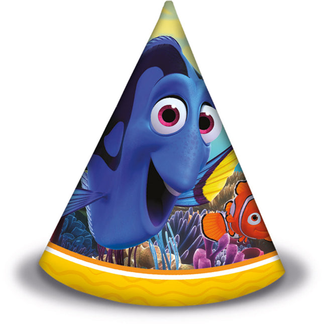 Partyhut Finding Dory 6Stk.