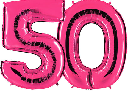 Riesenzahlen #50 Pink PartyMarty FM 40"/102 cm