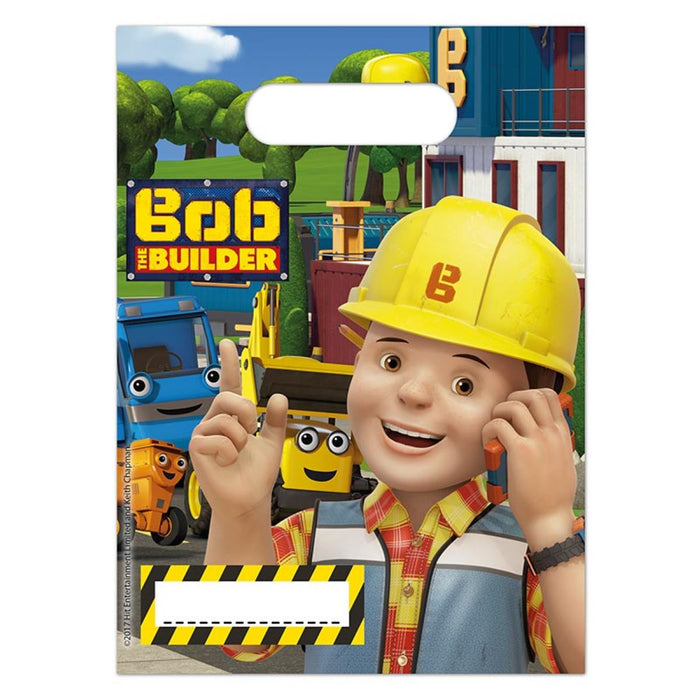 Geschenktüte Bob the Builder 6Stk./16x23cm