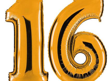 Riesenzahlen #16 Gold PartyMarty FM 40"/102 cm