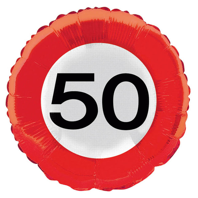 ABC18 Verkehrsschild #50 43cmØ