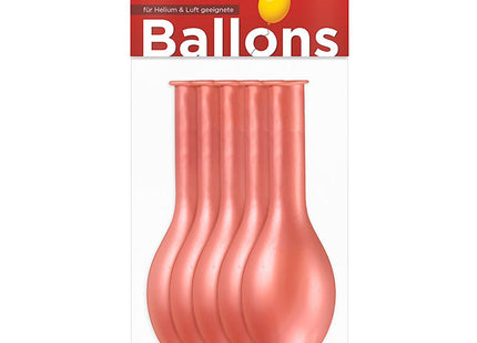 Latexballon Uni Metallic FM ca.30/33cmØ/5St. Rosegold