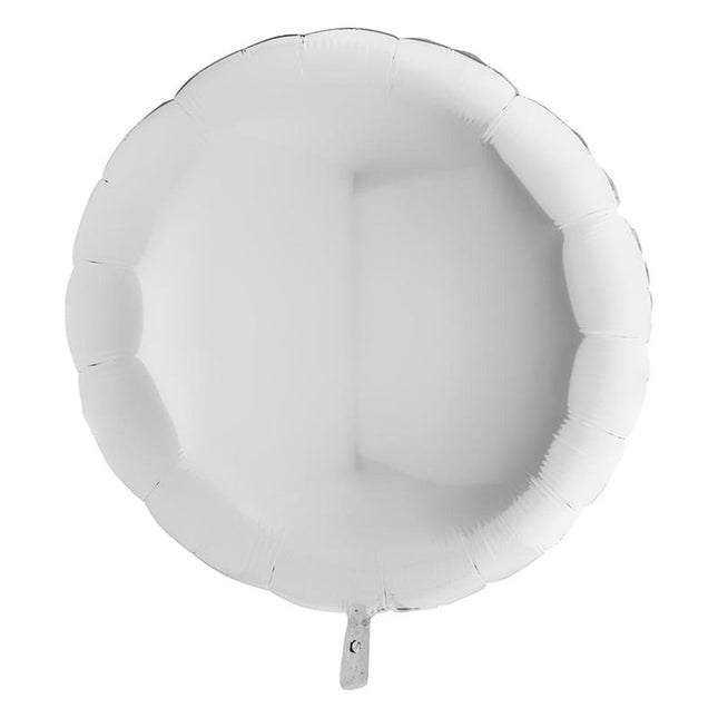 Uni 36 Rund ca. 91 cm ø Weiß