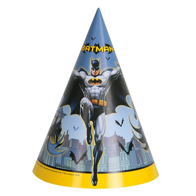 Partyhut Batman 8Stk.