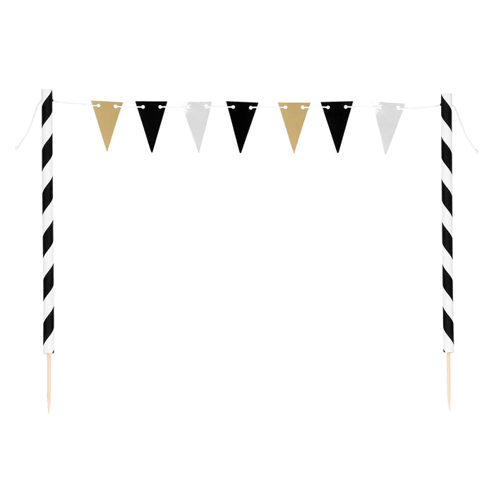 "Party time" Kuchen Dekoration | Caketopper - 8-tlg.