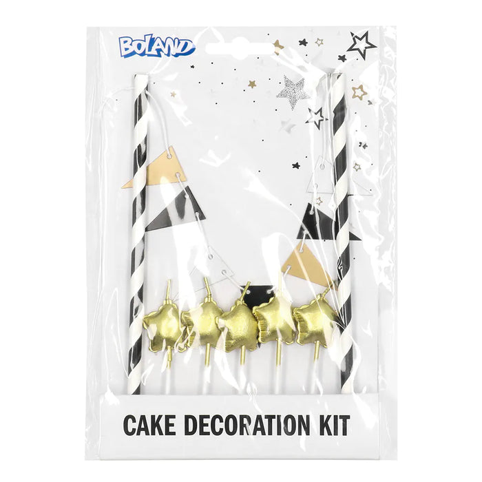 "Party time" Kuchen Dekoration | Caketopper - 8-tlg.