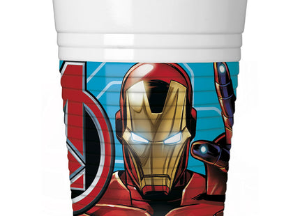 Plastikbecher Mighty Avengers 8Stk. 200ml